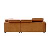 Rusto Corner Group Sofa Bed RHF Rust